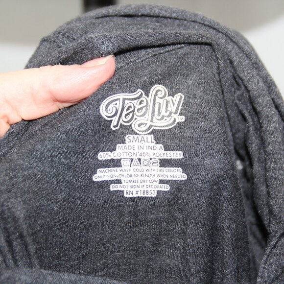 NASA Vintage Rocket Logo Long Sleeve Hooded Light Weight Shirt Size Small TeeLuv - Picture 6 of 6